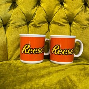 Orange Coffee Mug Set